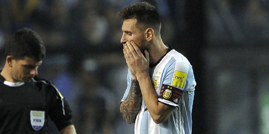 Pelatih Uruguay Tak Setuju Lionel Messi Disalahkan Jika Argentina Gagal Lolos Piala Dunia 2018