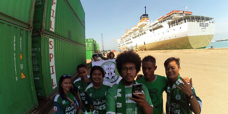 Suporter Medan Mulai Berdatangan ke Kota Bandung