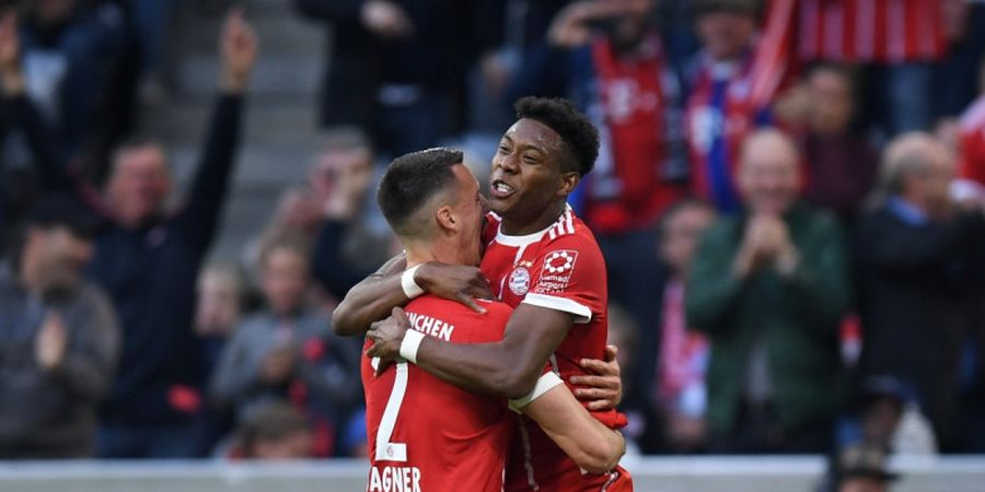 David Alaba Jadi Tumbal Keberhasilan Bayern Muenchen Juarai Piala Super Jerman 2018