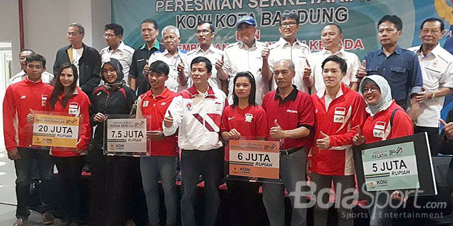 Peraih Medali SEA Games 2017 Asal Kota Bandung Dapat Bonus