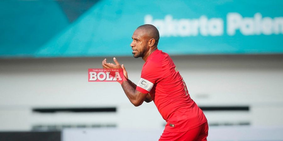 Timnas Indonesia Vs Mauritius - Boaz Solossa Nol Tembakan pada Babak Pertama