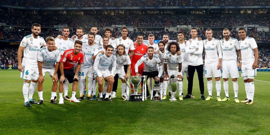 GALERI FOTO - Real Madrid Akhirnya Angkat Trofi Liga Spanyol Setelah 98 Hari Berlalu