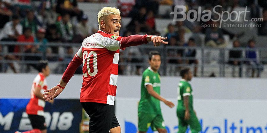 Madura United Sindir Cristian Gonzales yang 'Kabur' ke PSS Sleman