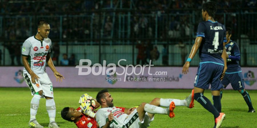 Arema FC Vs PS TNI - Kemenangan Singo Edan Digagalkan Sansan Fauzi Husaeni