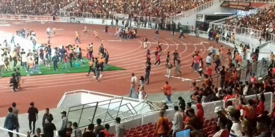 Geram Oknum Suporter Rusak GBK Saat Final Piala Presiden, Netizen Bilang Begini