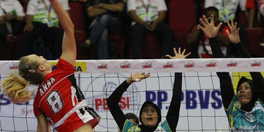 Tim Jakarta Pertamina Energi Taklukkan Juara Bertahan pada Laga Perdana Proliga 2018