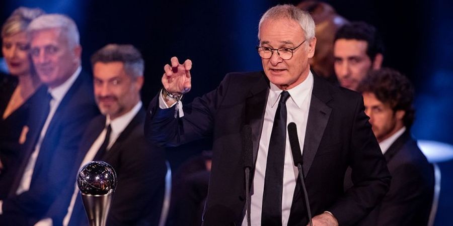 Jadi Pelatih Terbaik FIFA, Ranieri Sebut Tuhannya Sepak Bola