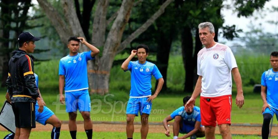 Jelang Piala Presiden 2018, Kondisi Fisik 10 Pemain Arema FC Belum Maksimal