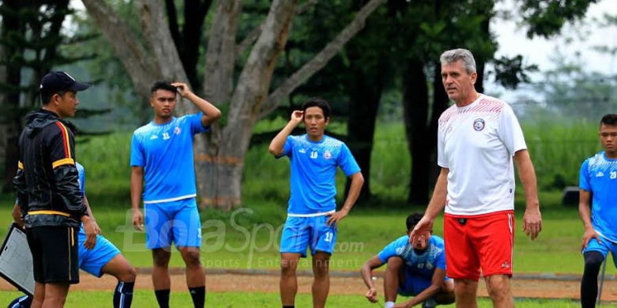 Latihan Arema Selalu Ceria, Ini Penyebabnya