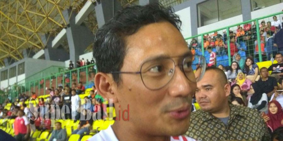 Sandiaga Uno Janji Bantu Niat Persija Berkandang di SUGBK untuk Piala AFC