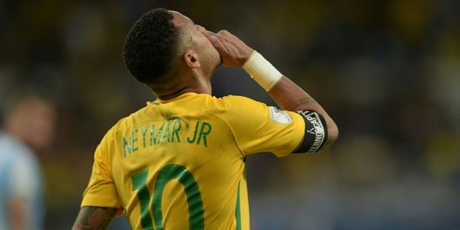 Neymar Batal Pensiun Jadi Kapten Brasil