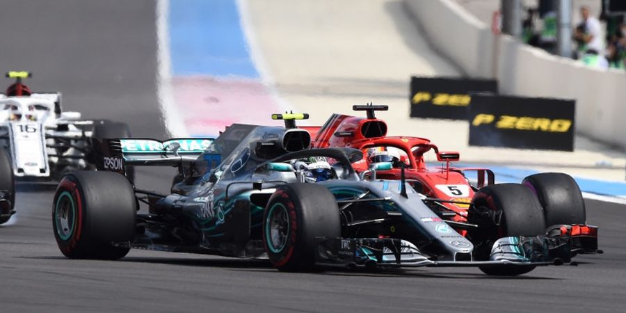Race Director F1 Tanggapi Keluhan Bos Mercedes Soal Insiden Vettel-Bottas Saat GP Prancis 2018