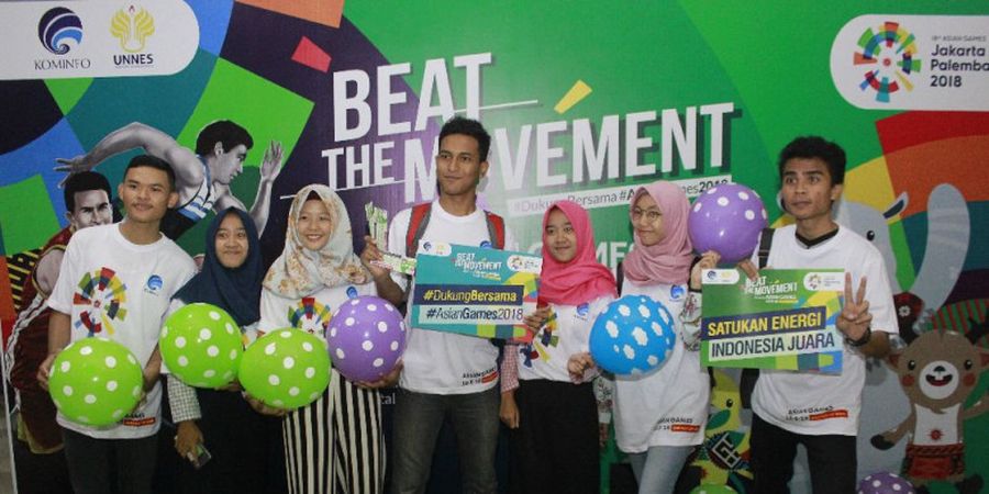 Antusiasme Workshop Beat the Movement, Road to Asian Games 2018 di Universitas Negeri Semarang