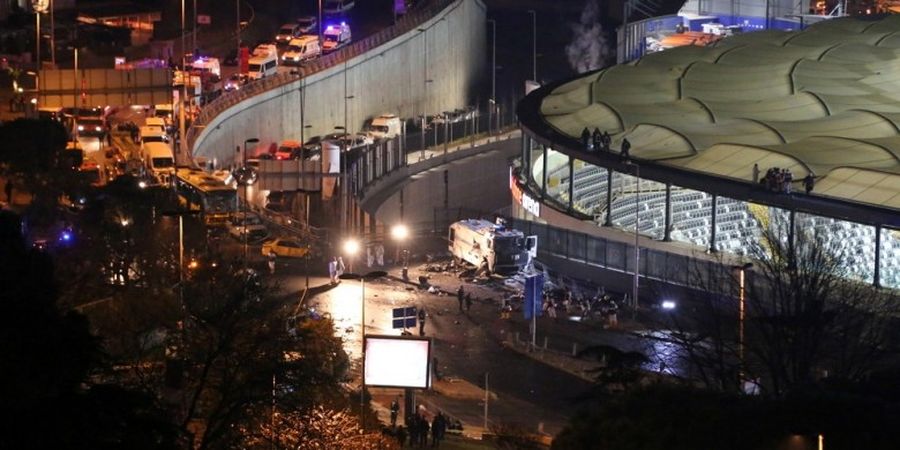 Seusai Pertandingan, 2 Bom Meledak di Markas Besiktas 