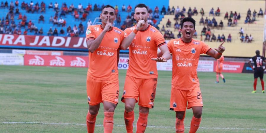 Gol Cepat Sandi Sute Bawa Persija Ungguli Bali United di Babak Pertama