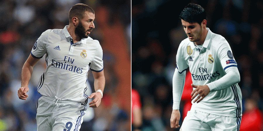 Pilih Benzema atau Morata, Zizou? 