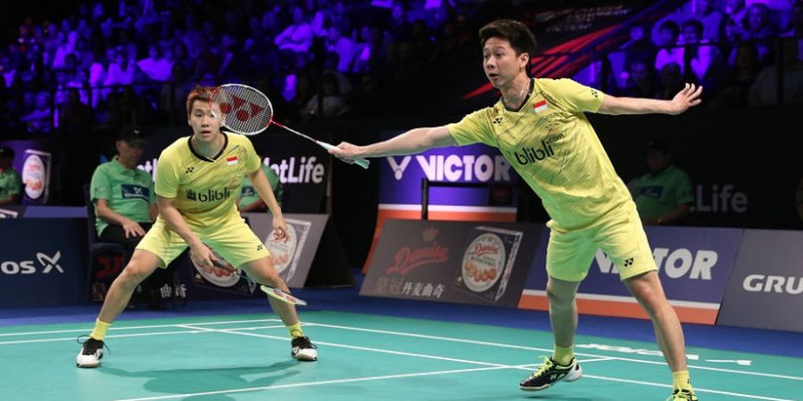 Grafik Permainan Marcus/Kevin di China Open 2017 Terus Menanjak