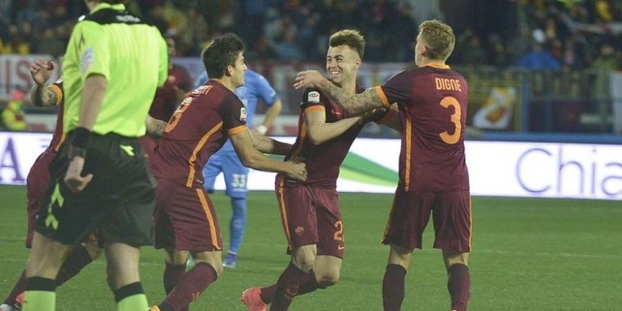 El Shaarawy Cetak Dua Gol, AS Roma ke Posisi Tiga Besar