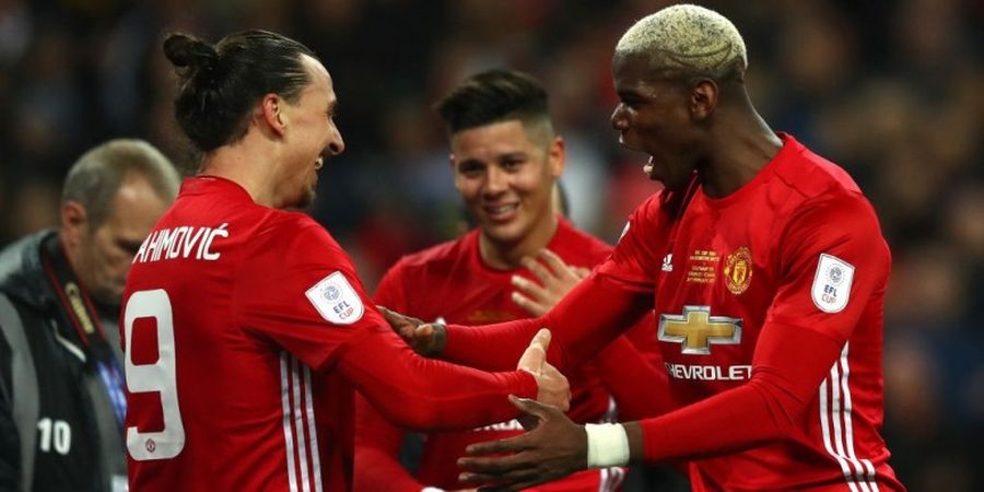 Ibrahimovic Jadikan Transfer Fantastis Pogba Sebagai Bahan Candaan