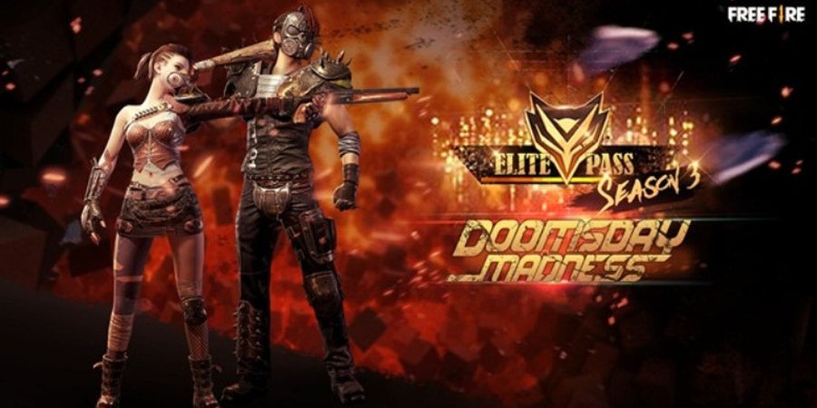 Doomsday Madness, Elite Pass Terbaru dari Free Fire yang Siap Tantang Survivors