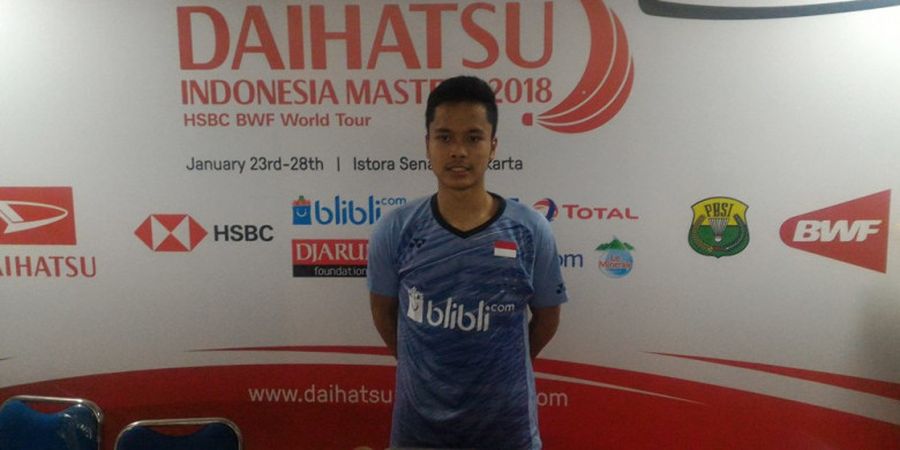 Indonesia Master 2018 - Target Identik Jonatan Christie dan Anthony Sinisuka Ginting di Tahun Ini