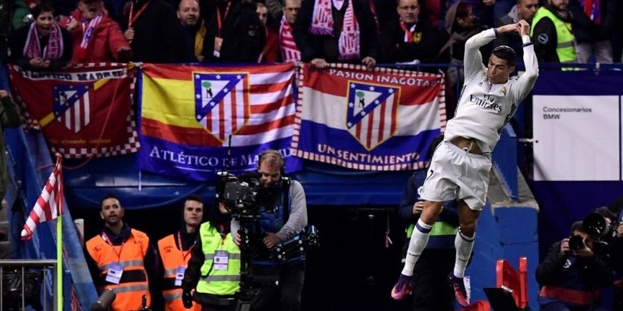 Hat-trick Ke-39 Ronaldo Benamkan Atletico Madrid