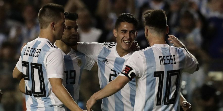 Starting XI Argentina Vs Islandia - Tim Debutan Piala Dunia Siap Rasakan Duet Mematikan Messi-Aguero
