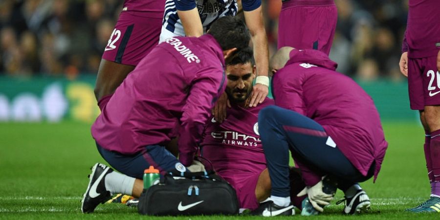 Ilkay Guendogan Tunjukkan Solidaritas Sesama Pemain Cedera di Manchester City