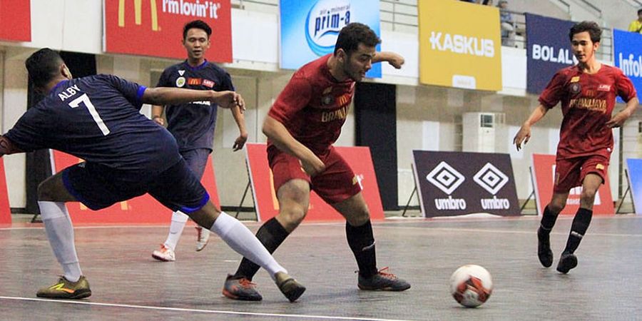 LIMA Futsal Malang - Universitas Brawijaya Bermain Imbang dengan Universitas Negeri Malang, Persaingan Gelar Juara Masih Terbuka