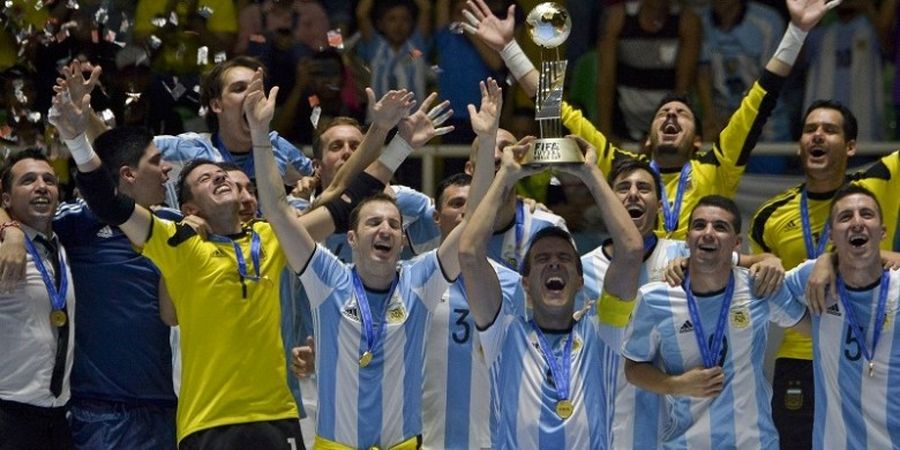 Sejarah! Argentina Juara Piala Dunia Futsal 2016