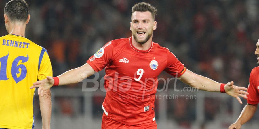 Persija Vs Tampines Rovers - Trik Sederhana Marko Simic Cetak Gol, Terbukti Sejak Piala Presiden 2018