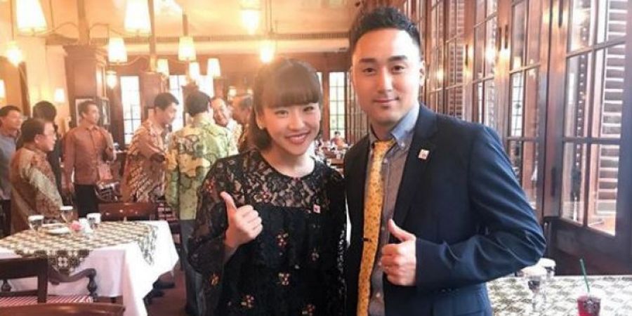 Jadi Duta Persahabatan Indonesia - Jepang, Eks Persib Bandung Foto Bareng dengan Haruka Nakagawa