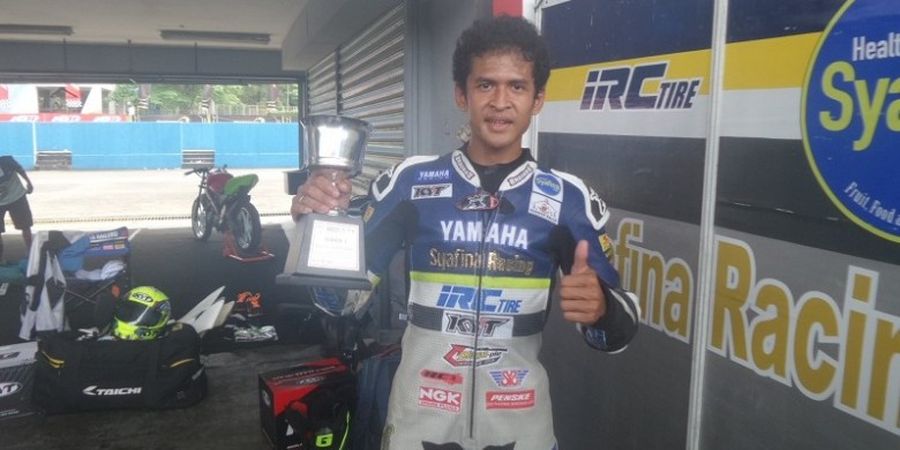 Strategi Rafid Topan Saat Menangi Balapan Kedua Kelas Sport 250cc