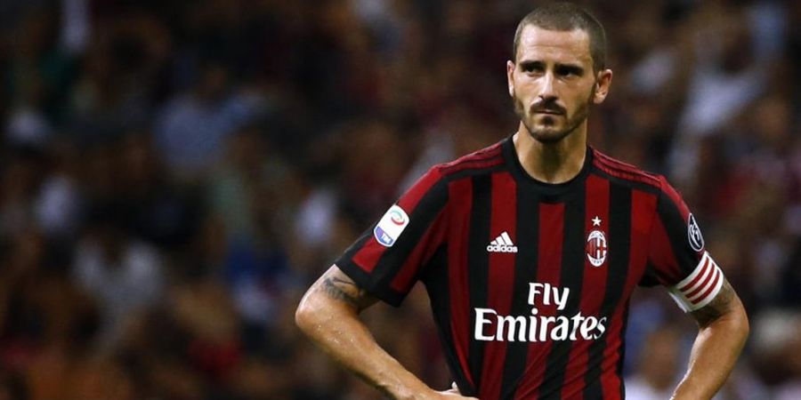 Dapat Kartu Merah, Bonucci Terancam Absen saat AC Milan Menjamu Juventus