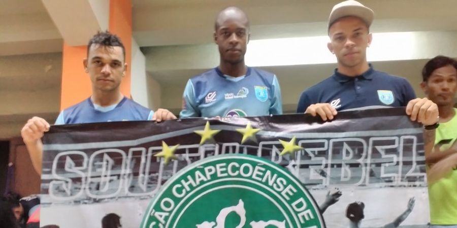 Trio Brasil di Persela Tunjukkan Simpati untuk Chapecoense