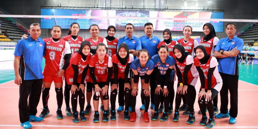 Tim Voli Putri Indonesia Raih Peringkat Ke-5 pada Kejuaraan Antar Klub 2018 di Kazakstan