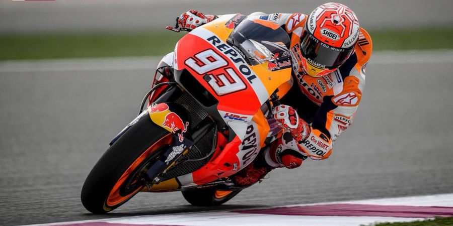 Jelang GP Qatar, Marc Marquez Waspadai Andrea Dovizioso