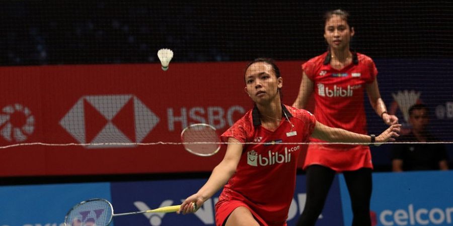 Juara Olimpiade Jegal Langkah Della/Rizki pada Malaysia Open 2018