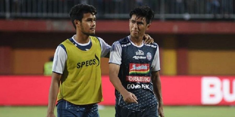 Hanif Sjahbandi Dilarikan ke Rumah Sakit Usai Cetak Dua Gol ke Gawang Bali United