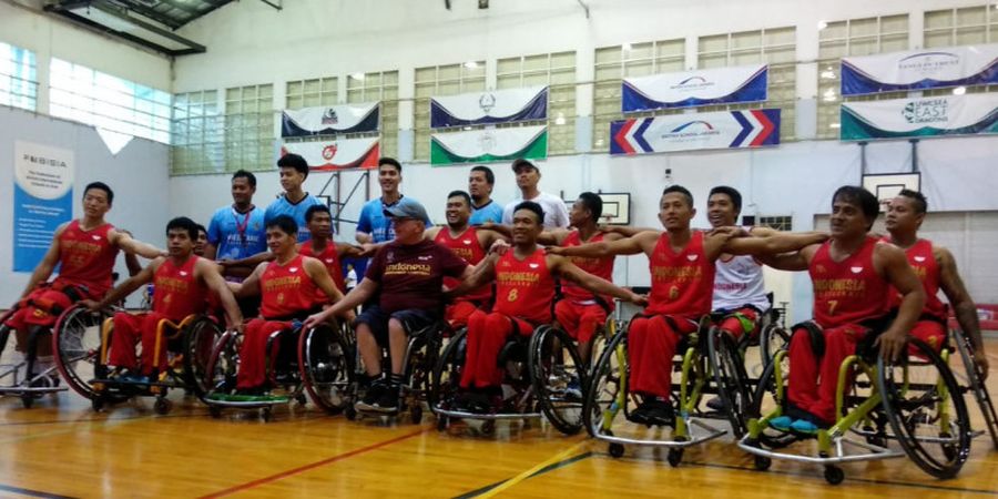 Hadapi Thailand, Timnas Basket Kursi Roda Indonesia Masih Kalah Kualitas