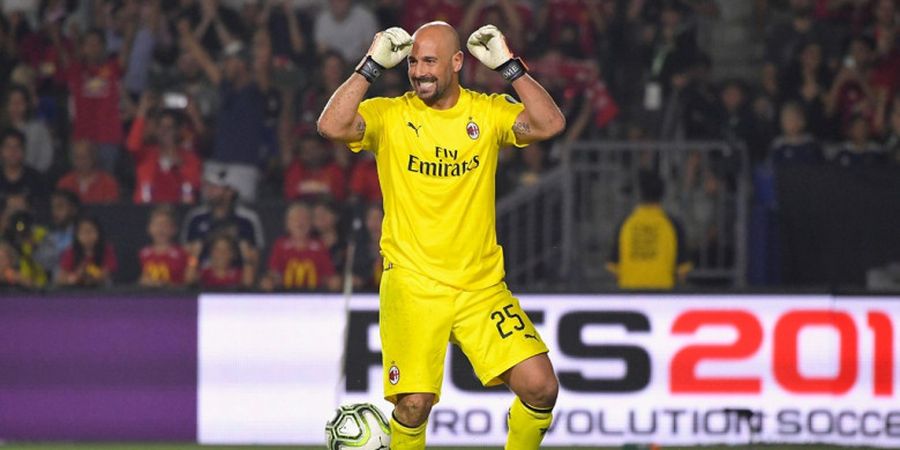 Tepis 4 Penalti dan Cetak Gol untuk Milan, Pepe Reina Jadi Trending Topic