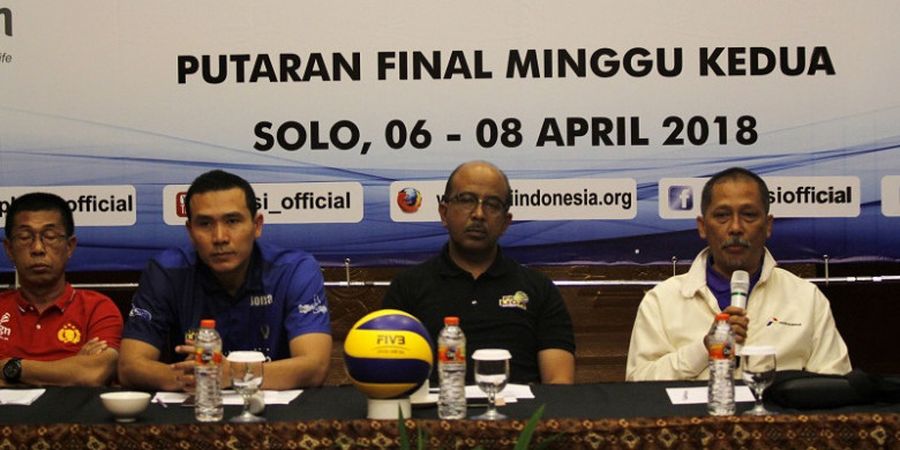 Pelatih Pertamina Akui Masih Banyak Hal yang Perlu Diperbaiki pada Putaran Ke-2 Final Four Proliga 2018