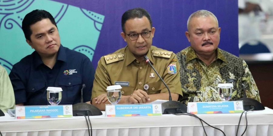 Anies Baswedan Sebut Pengerjaan Venue Asian Games 2018 di DKI Jakarta Sudah Sesuai Jadwal