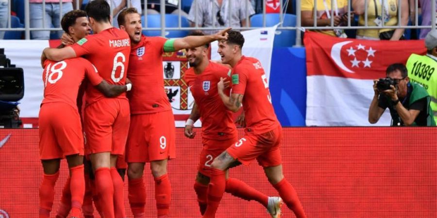 Ketika Timnas Inggris Baru Sampai Semifinal Piala Dunia 2018, Three Lions Sudah Nomor Satu