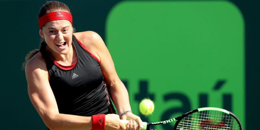 Miami Open 2018 - Main Agresif Jadi Kunci Jelena Ostapenko Tembus Semifinal