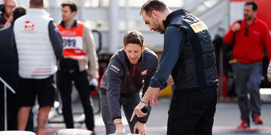 Keluar dari Rumah Sakit, Romain Grosjean Bidik Balapan di Abu Dhabi