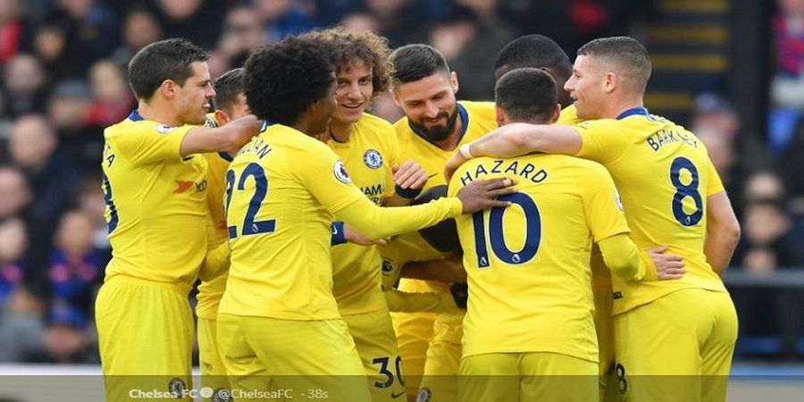 Hasil Liga Inggris - Aksi Tak Terdeteksi N'Golo Kante Antarkan Chelsea Atasi Crystal Palace