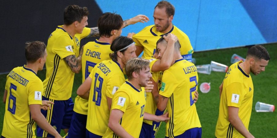 Swedia Jadi Perempat Finalis Piala Dunia 2018 dengan Skuat Termurah