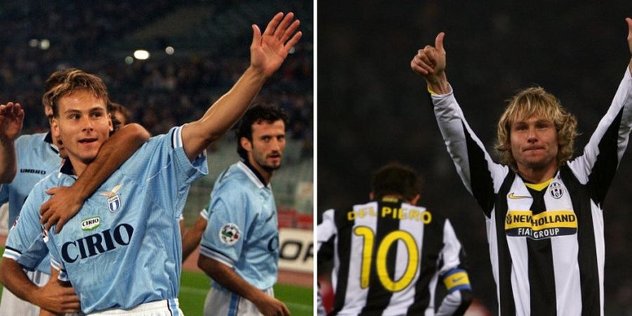 Jelang Laga Piala Super Italia - Mengenang Legenda Lazio dan Juventus, Peraih Gelar Pemain Terbaik Dunia Bertenaga Kuda