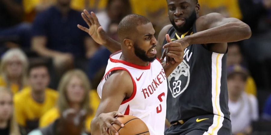 Play-off NBA 2018 - Chris Paul Impresif, Rockets Samakan Kedudukan dengan Warriors